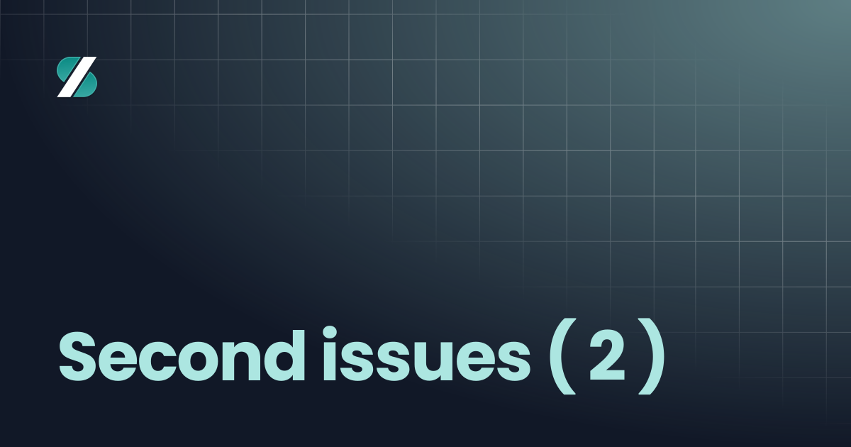 Second issues ( 2 ) | ساين | Sign
